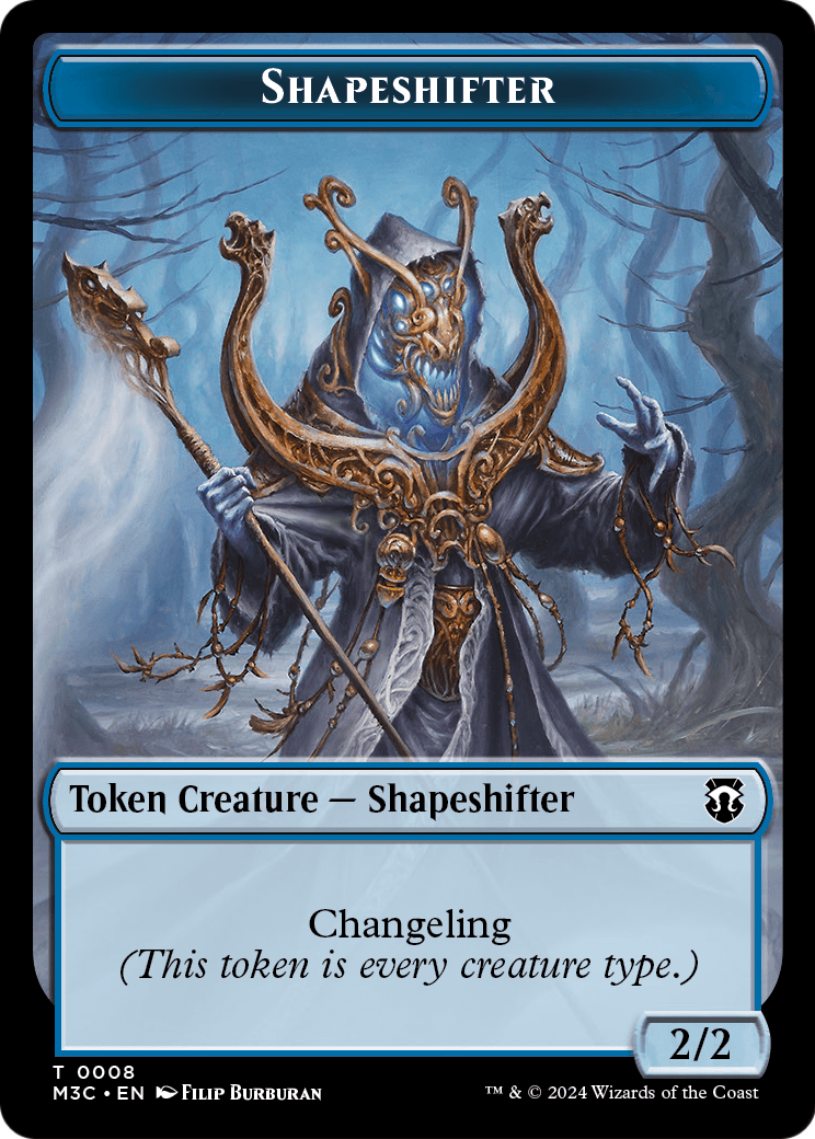 Shapeshifter  [Modern Horizons 3 Commander Tokens]