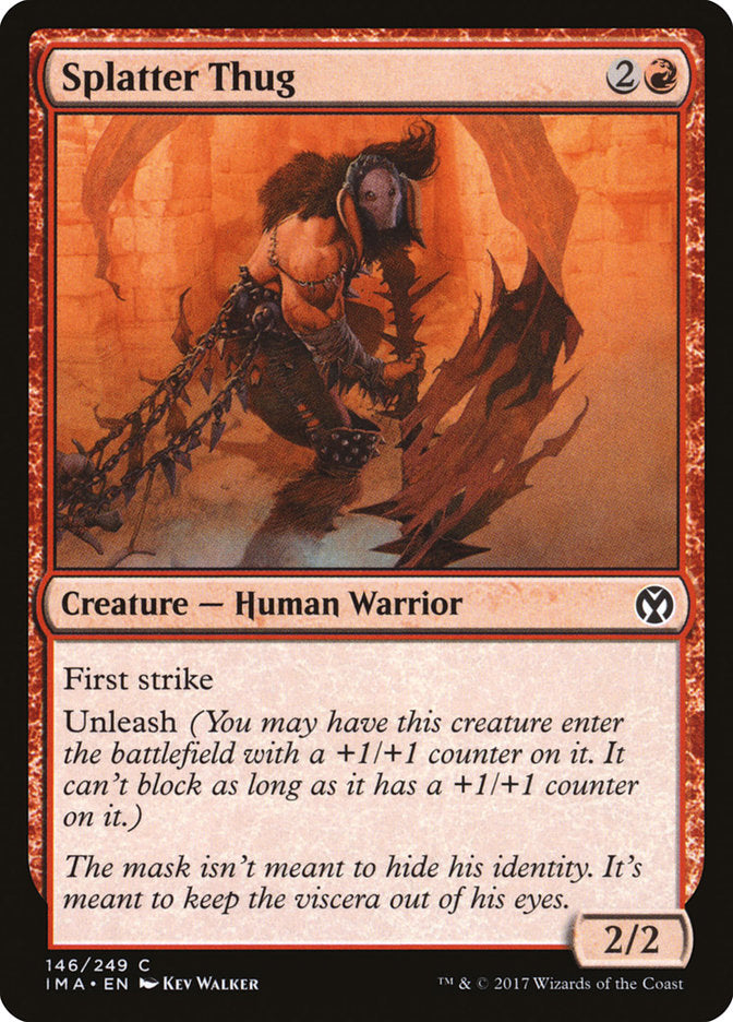 Splatter Thug [Iconic Masters] Foil