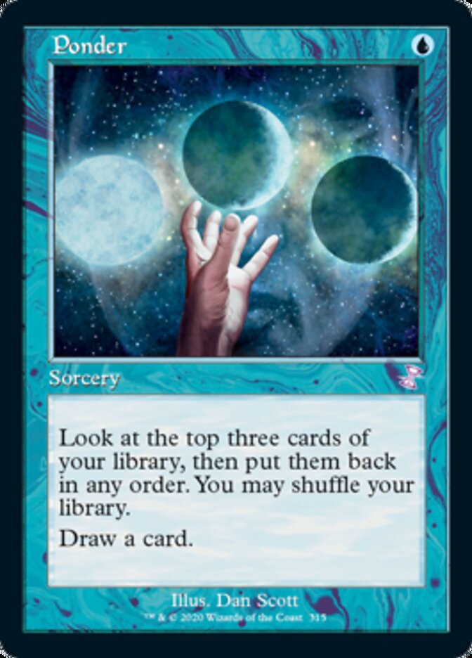 Ponder (Timeshifted) [Time Spiral Remastered] Foil