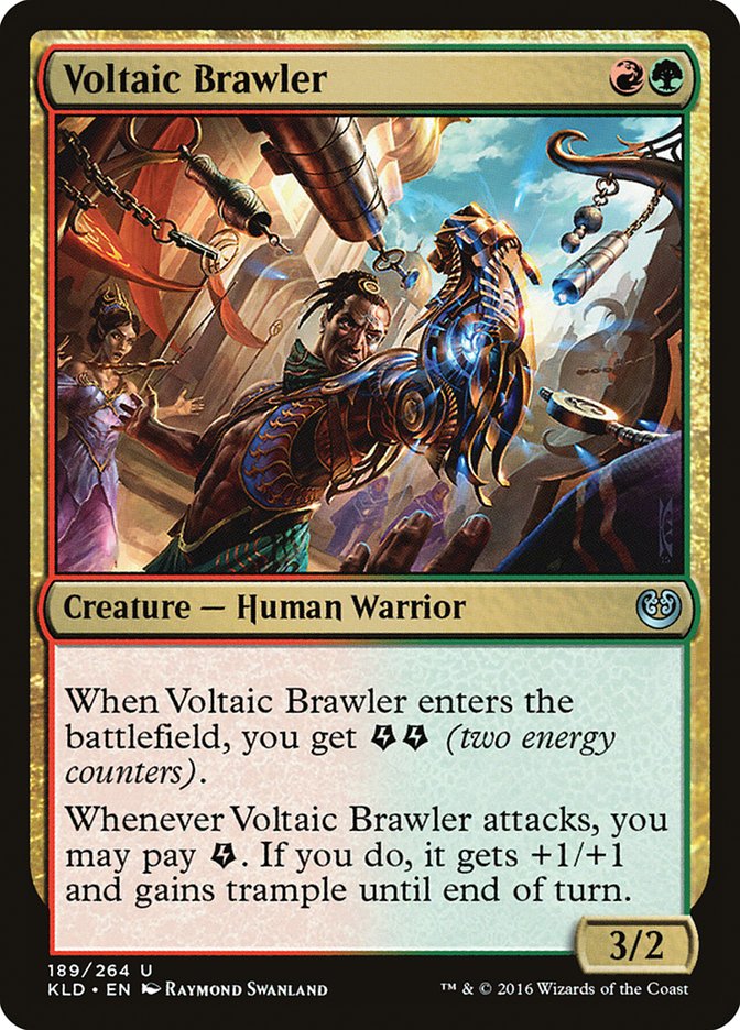 Voltaic Brawler [Kaladesh] Foil