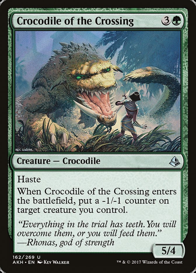 Crocodile of the Crossing [Amonkhet] Foil