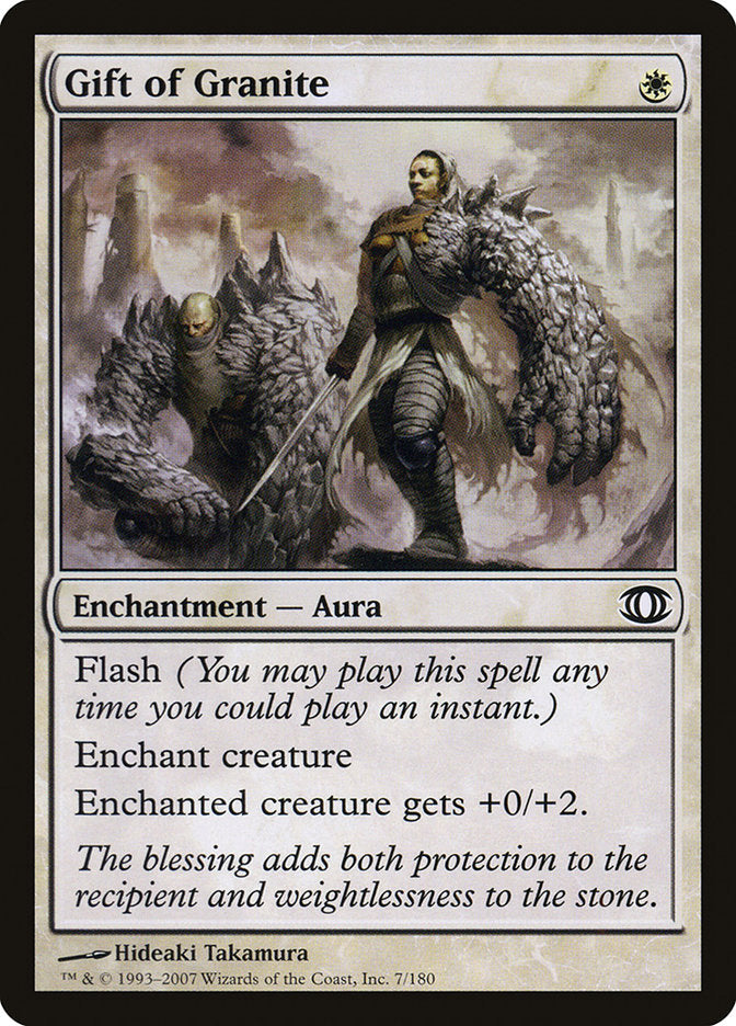 Gift of Granite [Future Sight] Foil