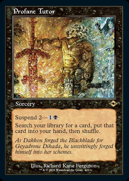 Profane Tutor (Retro) [Modern Horizons 2] Foil