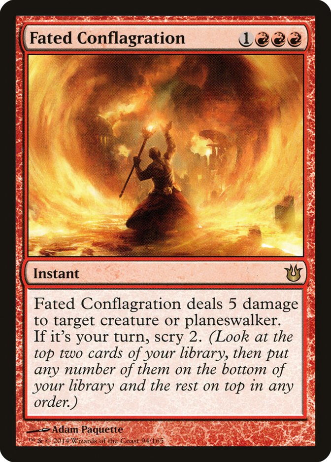 Fated Conflagration [Born of the Gods] Foil