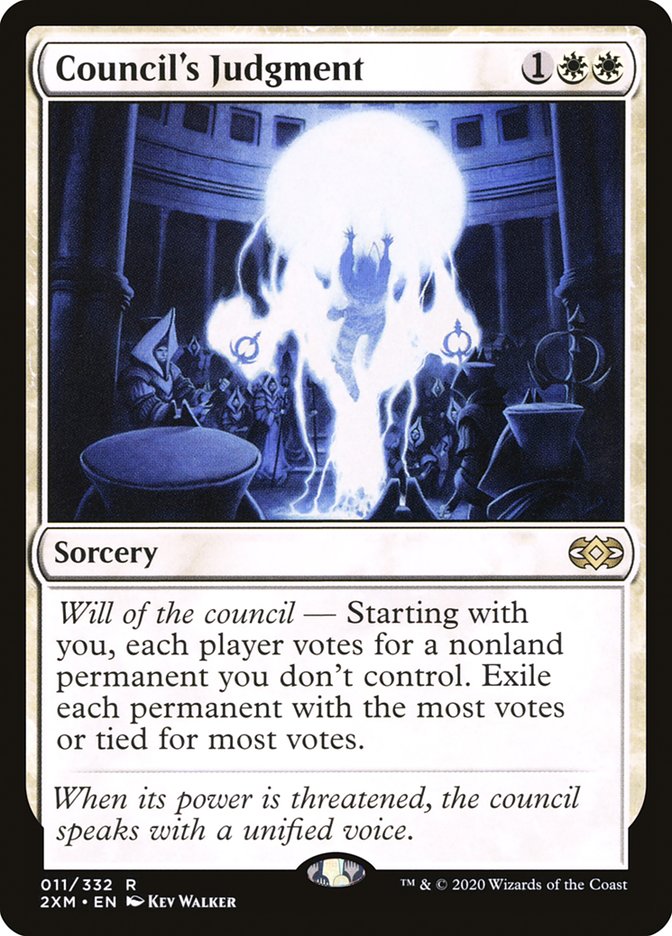 Council's Judgment [Double Masters] Foil