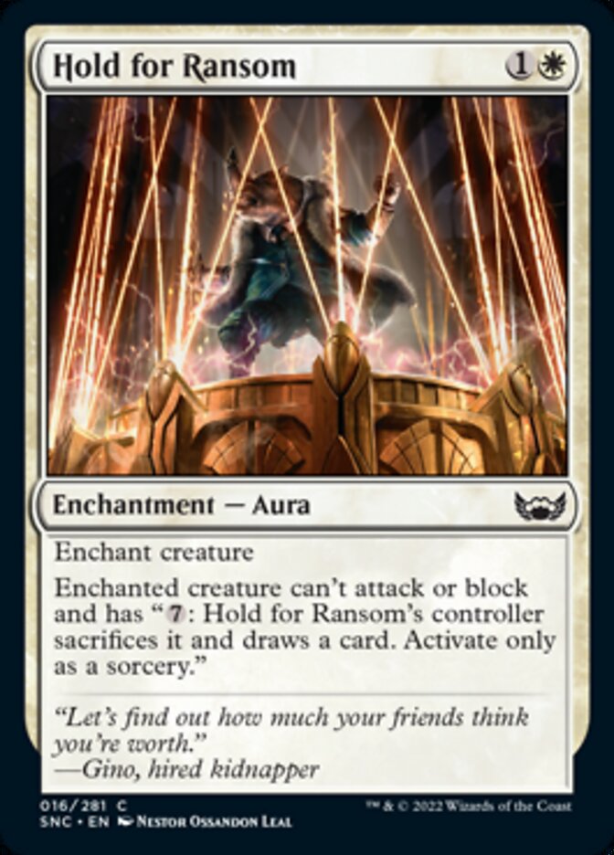 Hold for Ransom [Streets of New Capenna] Foil
