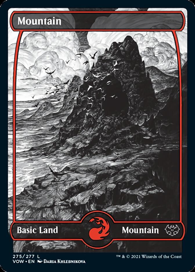 Mountain (275) [Innistrad: Crimson Vow] Foil