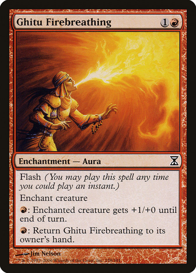 Ghitu Firebreathing [Time Spiral] Foil