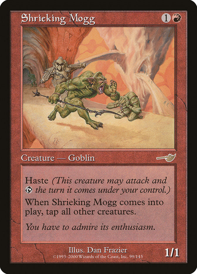 Shrieking Mogg [Nemesis] Foil