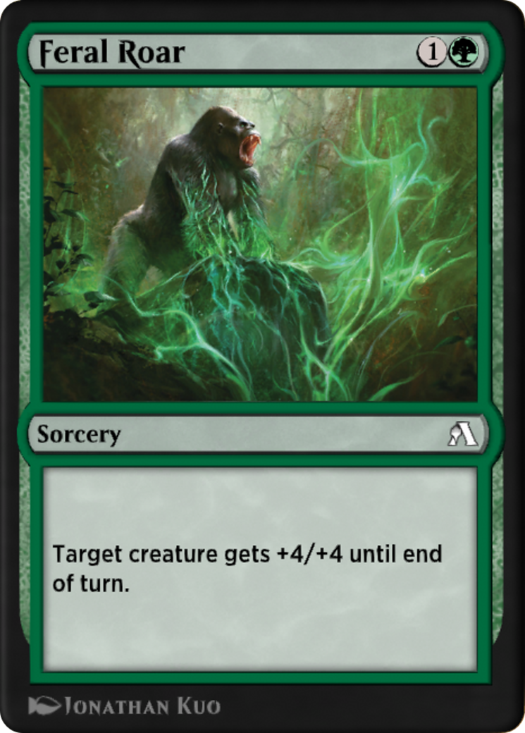 Feral Roar  [Arena New Player Experience Cards]