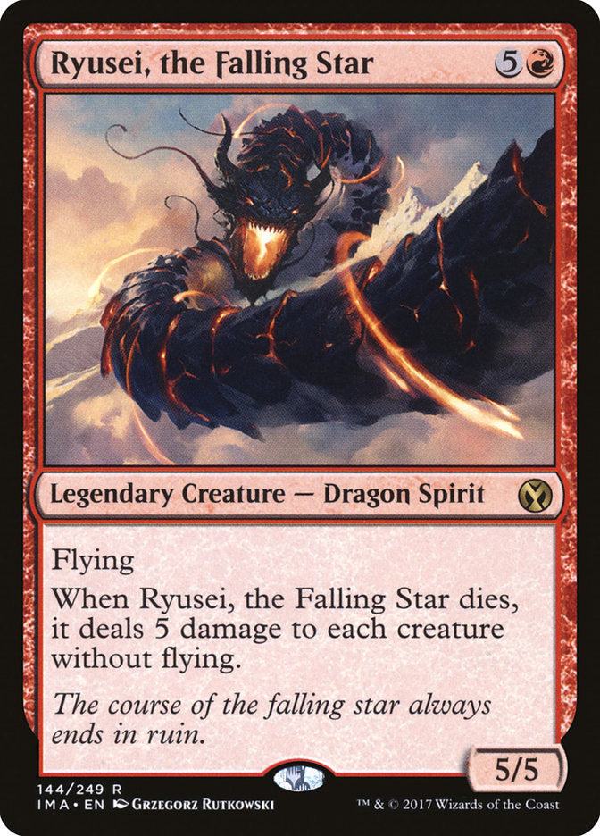 Ryusei, the Falling Star [Iconic Masters] Foil