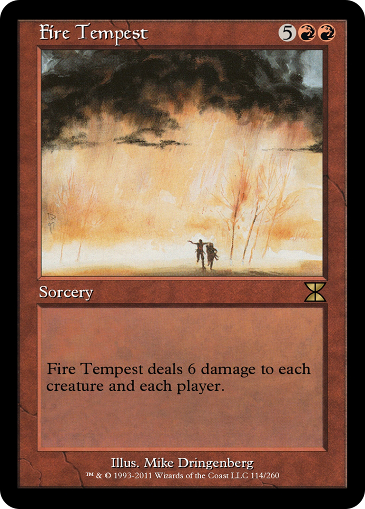 Fire Tempest  [Masters Edition IV] Foil