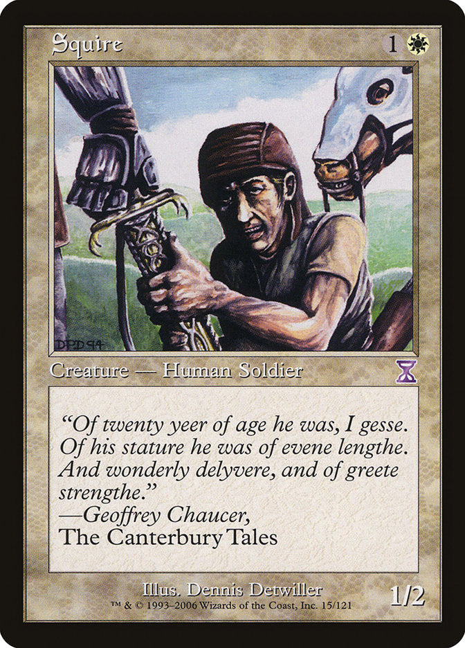 Squire [Time Spiral Timeshifted] Foil
