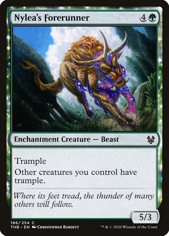 Nylea's Forerunner [Theros Beyond Death] Foil