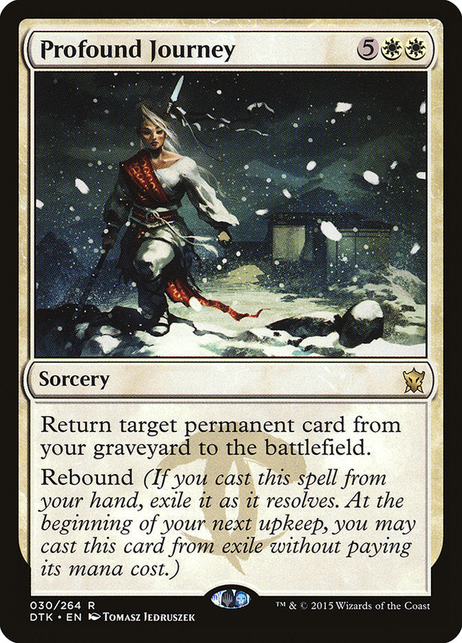 Profound Journey [Dragons of Tarkir] Foil