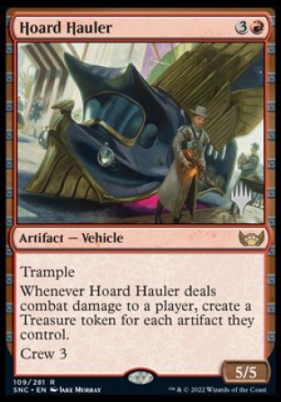 Hoard Hauler (Promo Pack) [Streets of New Capenna Promos] Foil