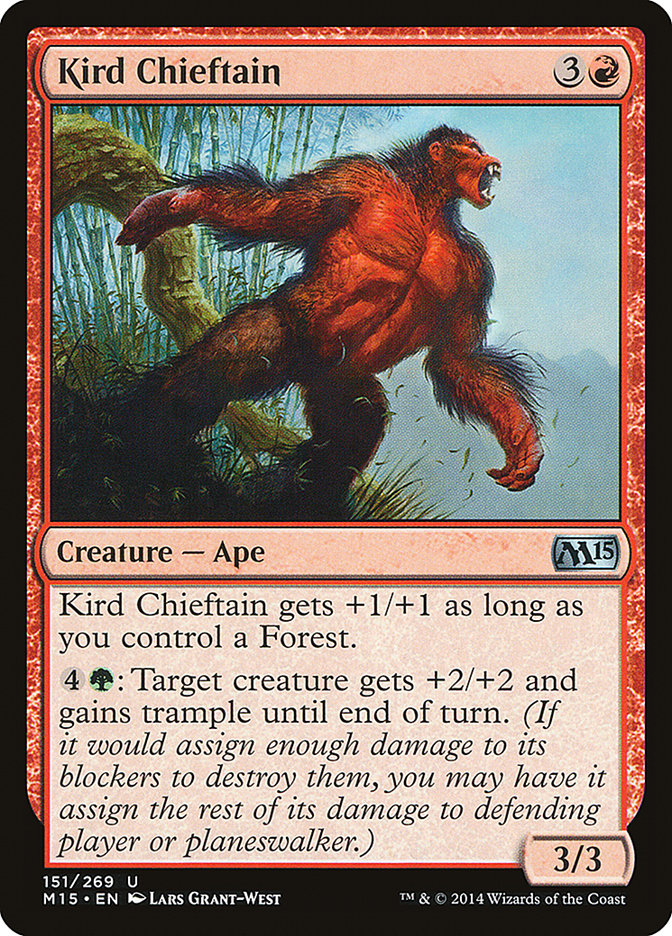 Kird Chieftain [Magic 2015] Foil