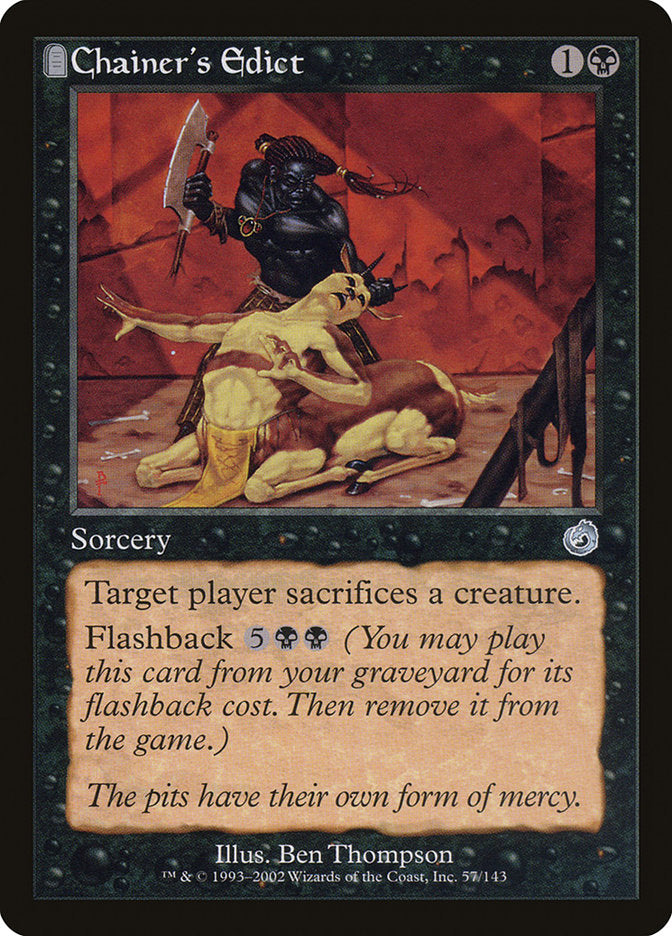 Chainer's Edict [Torment] Foil