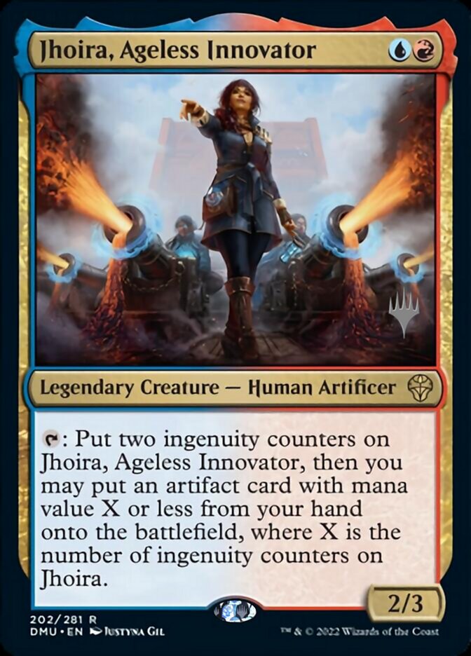Jhoira, Ageless Innovator (Promo Pack) [Dominaria United Promos] Foil