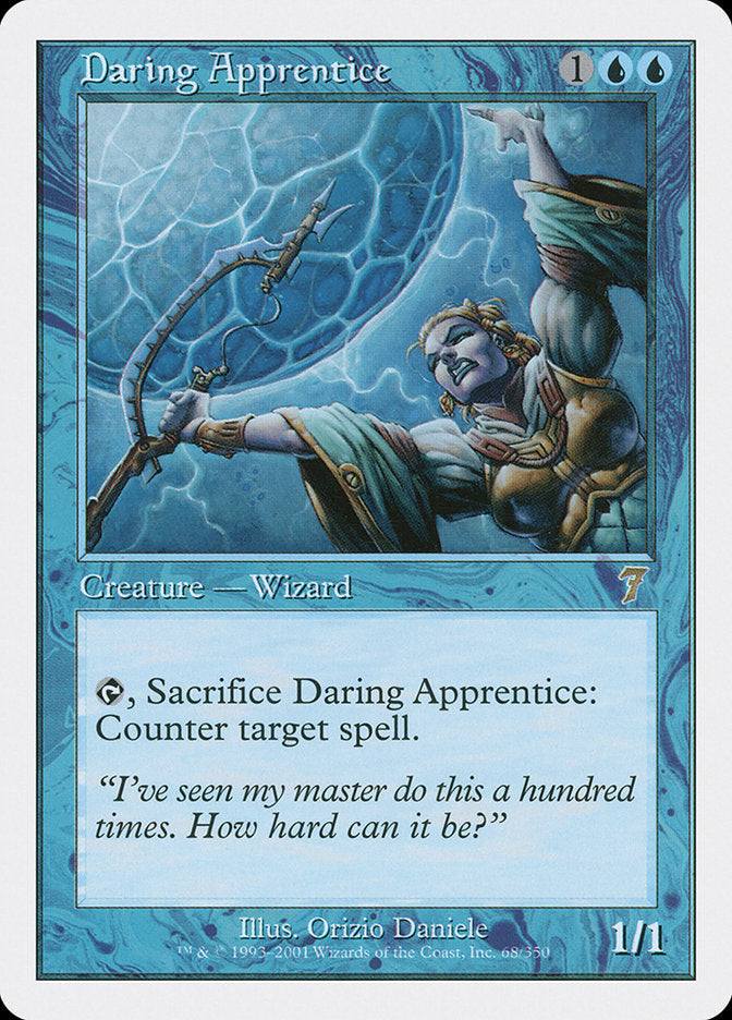 Daring Apprentice [Seventh Edition] Foil