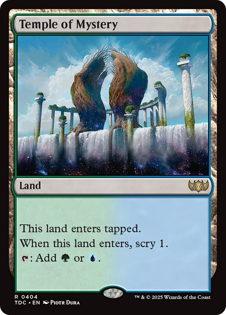 Temple of Mystery  [Commander: Tarkir: Dragonstorm]