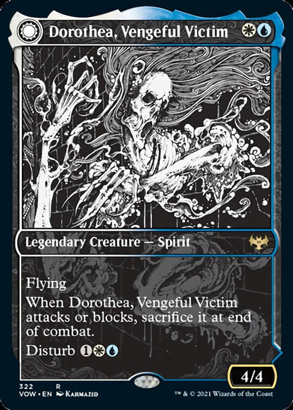 Dorothea, Vengeful Victim // Dorothea's Retribution (Showcase Eternal Night) [Innistrad: Crimson Vow] Foil