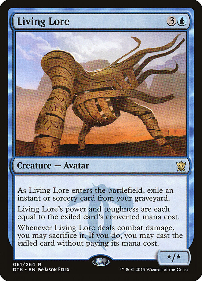 Living Lore [Dragons of Tarkir] Foil
