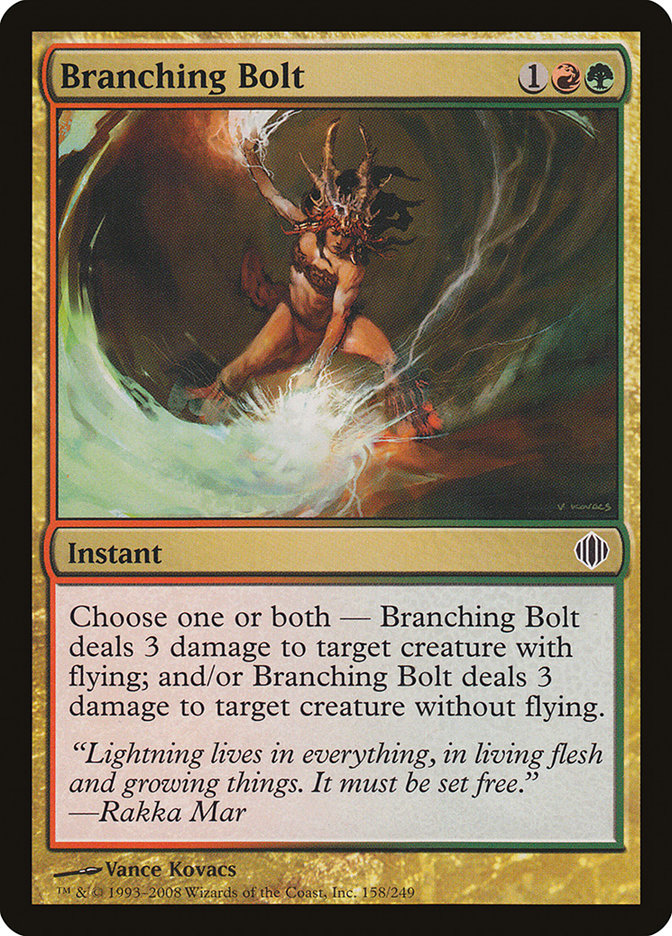 Branching Bolt [Shards of Alara] Foil