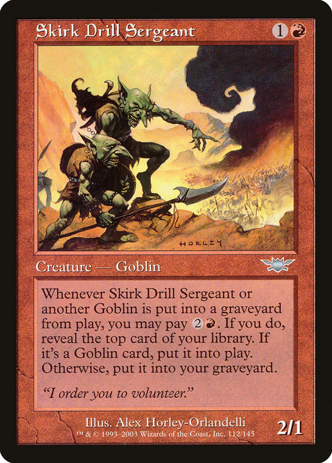 Skirk Drill Sergeant [Legions] Foil