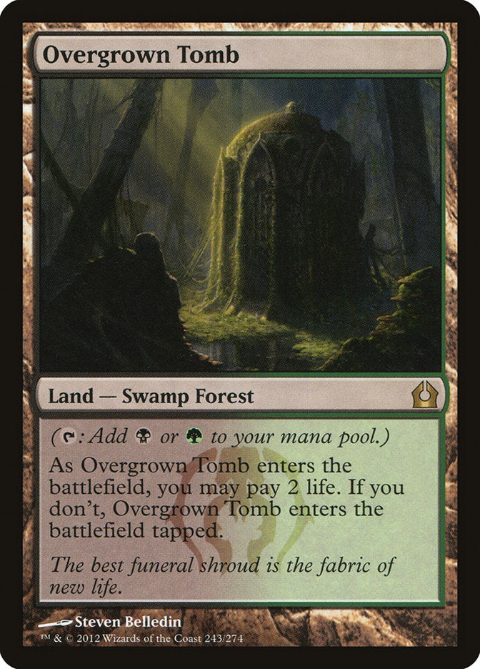 Overgrown Tomb [Return to Ravnica] Foil
