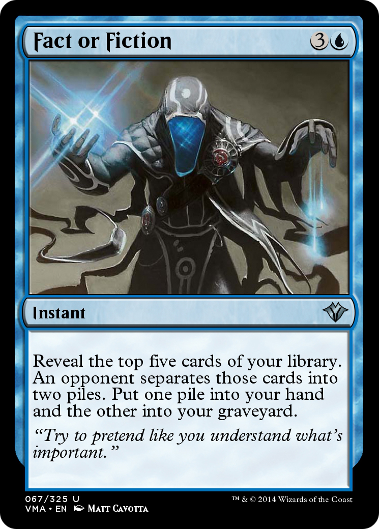 Fact or Fiction  [Vintage Masters]