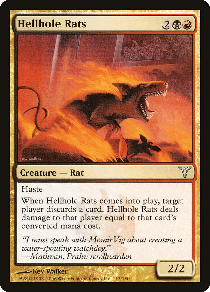 Hellhole Rats [Dissension] Foil