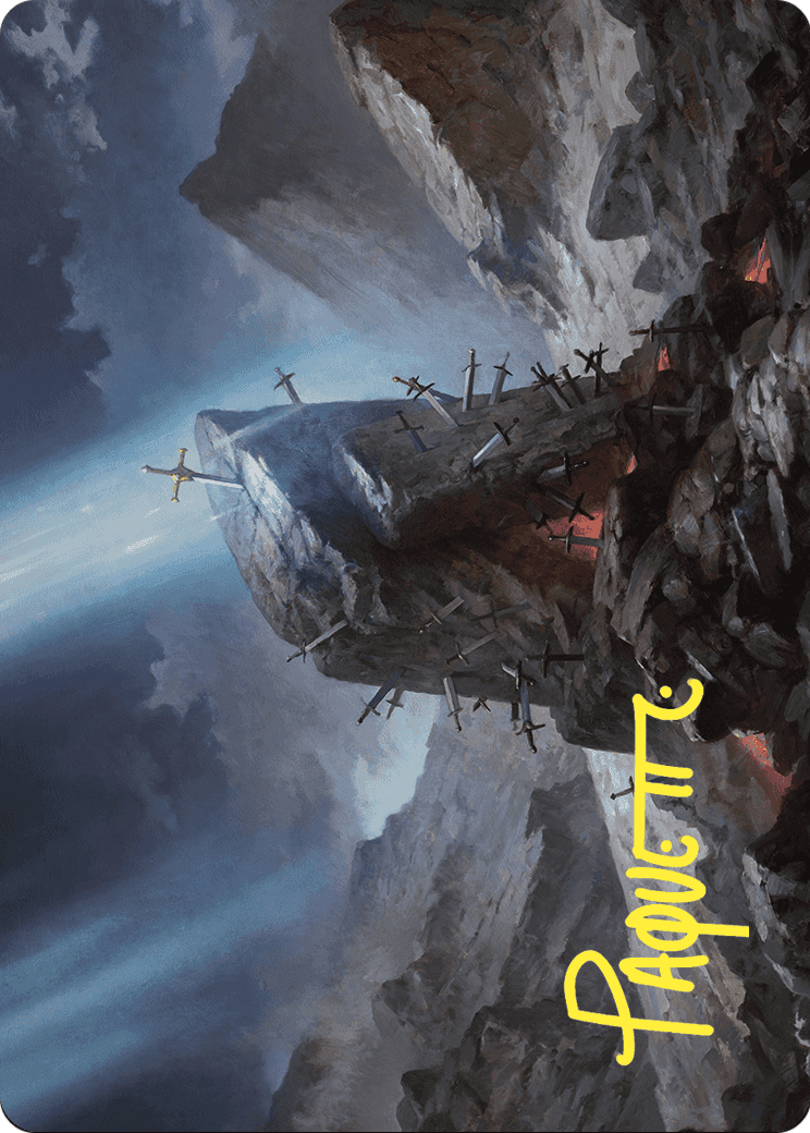 The Irencrag // The Irencrag  [Wilds of Eldraine Art Series] (Borderless)