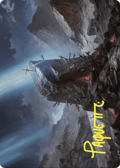 The Irencrag // The Irencrag  [Wilds of Eldraine Art Series] (Borderless)