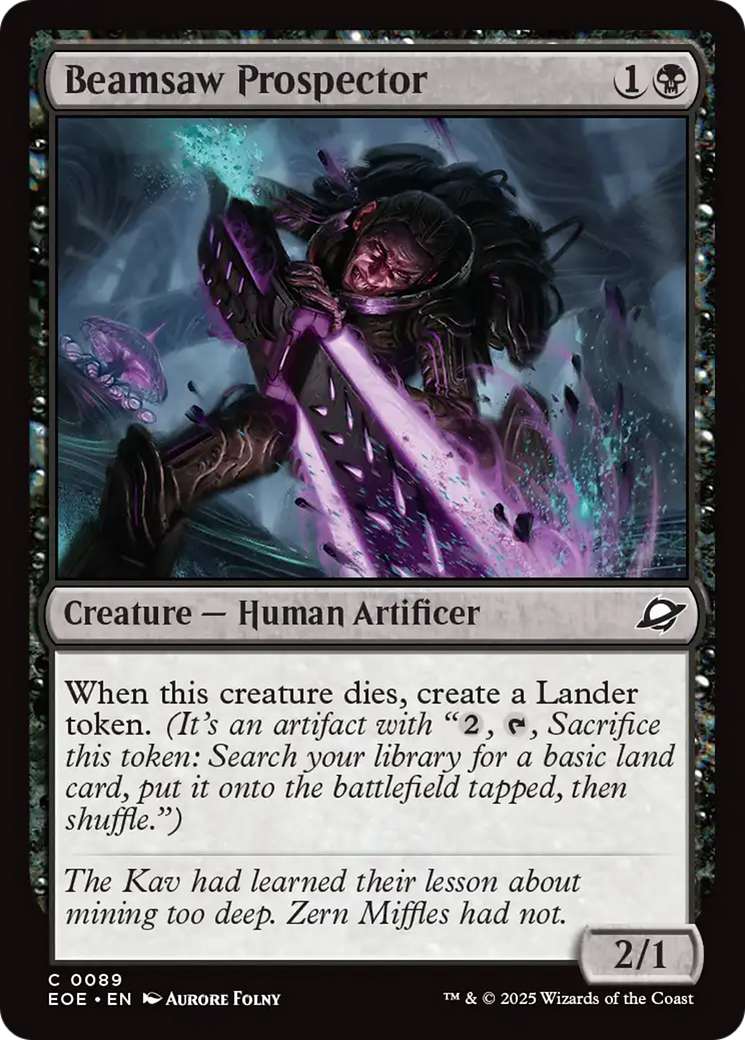 Beamsaw Prospector [Edge of Eternities] Foil