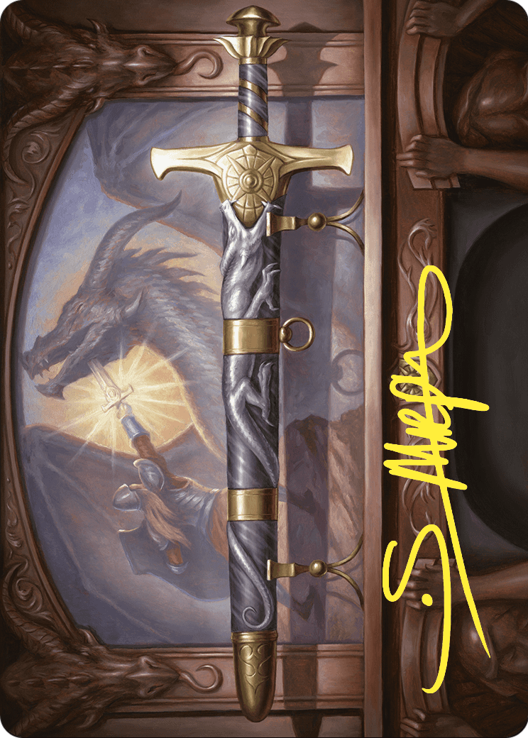 Ancestral Blade // Ancestral Blade  [Commander Masters Art Series] (Borderless)