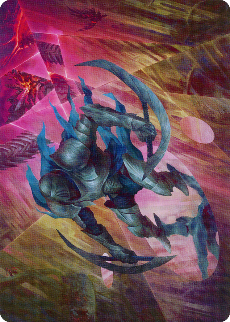 Xerex Strobe-Knight // Xerex Strobe-Knight  [March of the Machine Art Series] (Borderless) Foil
