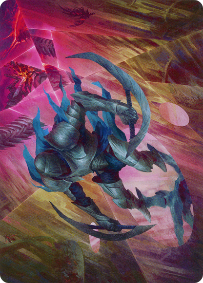 Xerex Strobe-Knight // Xerex Strobe-Knight  [March of the Machine Art Series] (Borderless) Foil