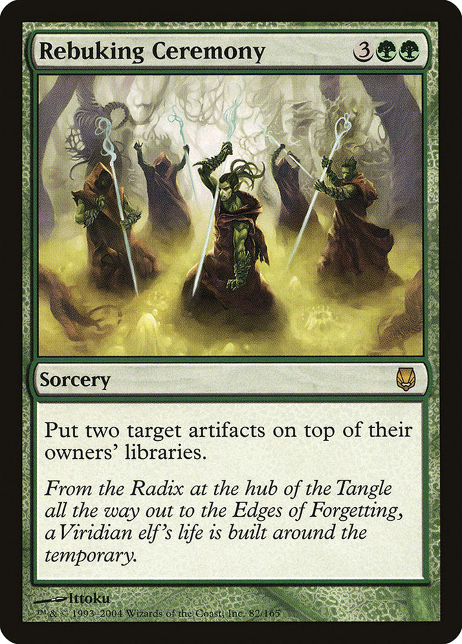 Rebuking Ceremony [Darksteel] Foil