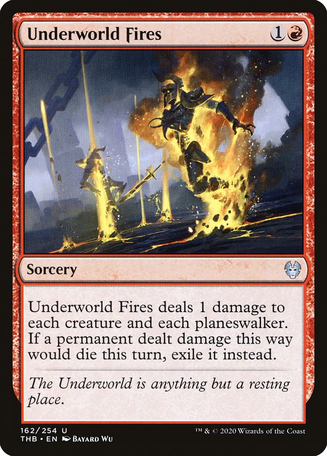 Underworld Fires [Theros Beyond Death] Foil