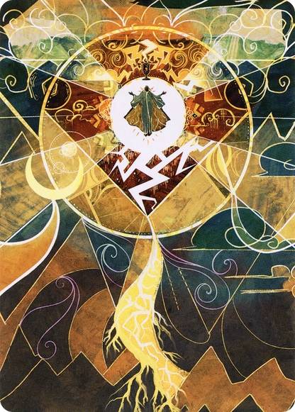 Lightning Bolt // Lightning Bolt  [Strixhaven Art Series] (Borderless) Foil