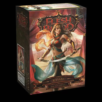 Dragon Shield - Box 100 - Matte Art - Flesh and Blood Hero #15
