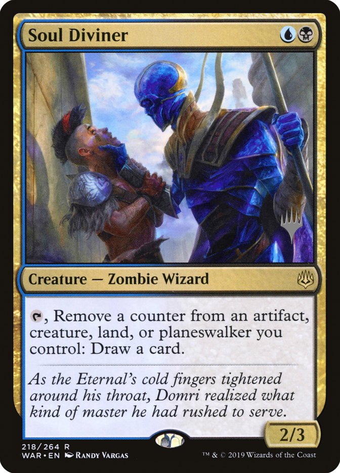 Soul Diviner (Promo Pack) [War of the Spark Promos] Foil