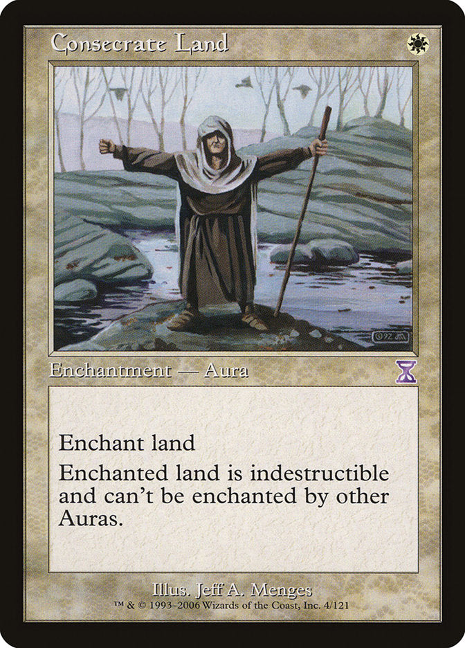 Consecrate Land [Time Spiral Timeshifted] Foil