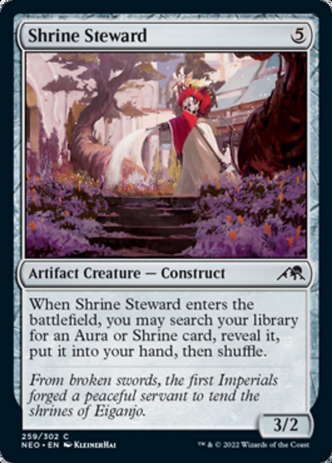 Shrine Steward [Kamigawa: Neon Dynasty] Foil