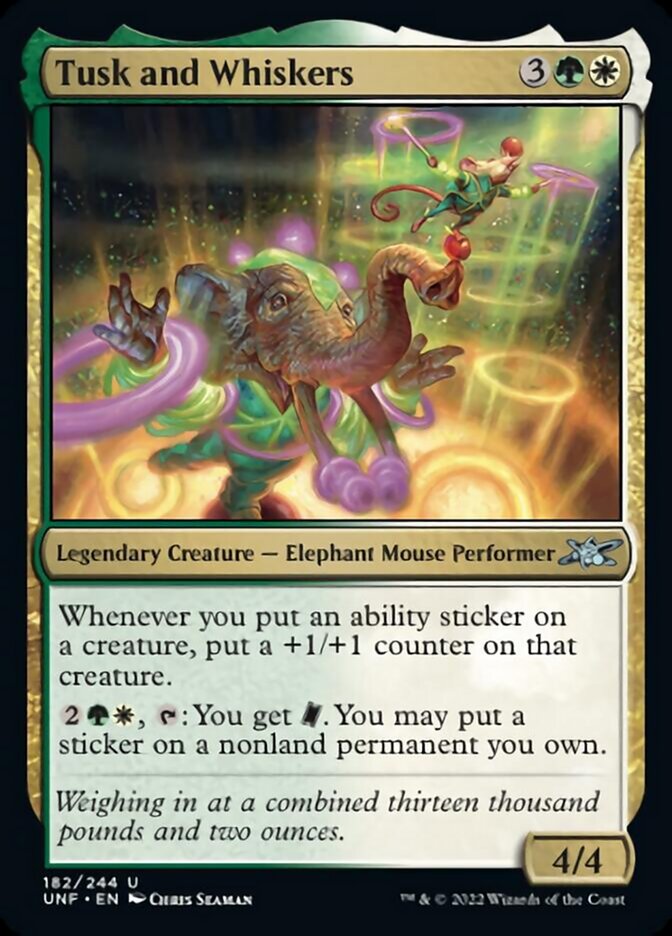 Tusk and Whiskers [Unfinity] Foil