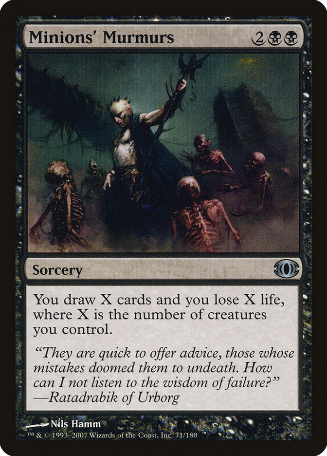 Minions' Murmurs [Future Sight] Foil