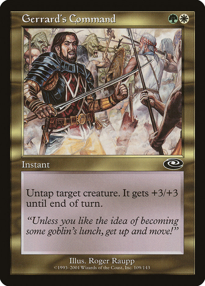 Gerrard's Command [Planeshift] Foil