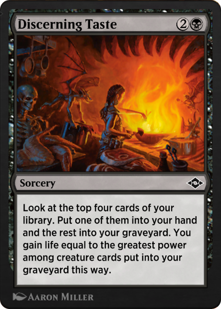 Discerning Taste  [Jumpstart: Historic Horizons]