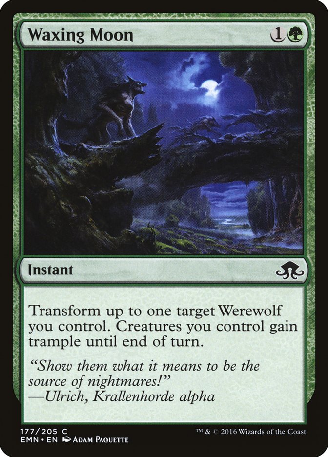 Waxing Moon [Eldritch Moon] Foil